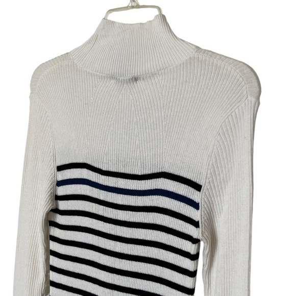 Rag & Bone Kate Turtleneck Sweater Mini Dress Cashmere Blend Striped Long sleeve - Picture 13 of 16